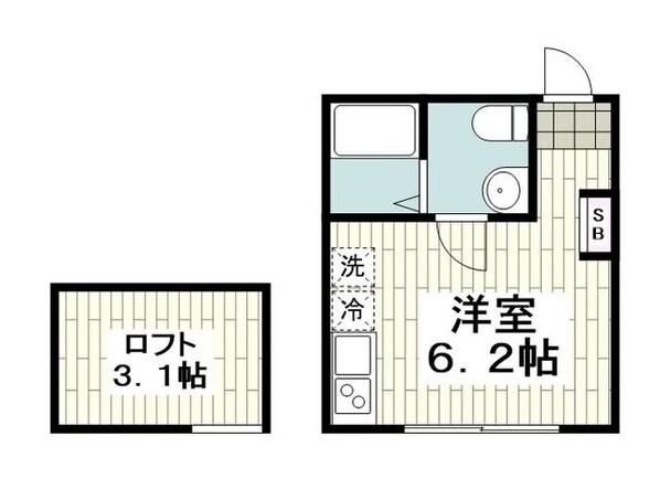 グランドテラス南太田の物件間取画像